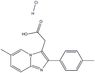 (6-Methyl-2-p-tolyl-imidazo[1,2-a]pyridin-3-yl)-acetic acid hydrochloride