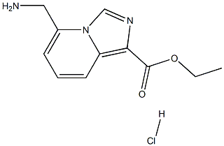 5-氨甲基咪唑并〔1,5-A]吡啶-1-甲酸乙酯盐酸盐