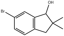 1H-Inden-1-ol, 6-bromo-2,3-dihydro-2,2-dimethyl-