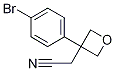 2-(3-(4-broMophenyl)oxetan-3-yl)acetonitrile