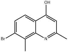 7-溴-2,8-二甲基喹啉-4-醇