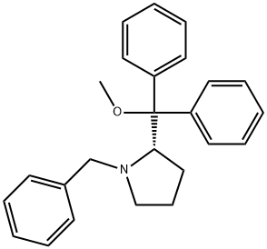 ((S)-(-)-1-benzyl-2-(1-methoxy-1,1-diphenylmethyl)-pyrrolidine )