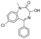 7-chloro-3-hydroxy-5-phenyl-1-(trideuteriomethyl)-3H-1,4-benzodiazepin-2-one