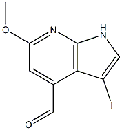 3-IODO-6-METHOXY-7-AZAINDOLE-4-CARBALDEHYDE