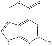 6-氯-1H-吡咯并[2,3-b]吡啶-4-甲酸甲酯