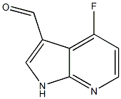 4-Fluoro-7-azainole-3-carbaldehyde