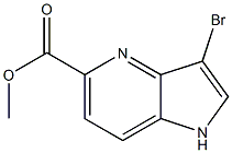 3-溴-1H-吡咯并[3,2-B]吡啶-5-羧酸甲酯