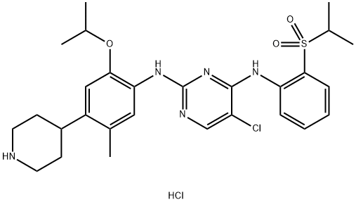 5-chloro-N2-(2-isopropoxy-5-Methyl-4-(piperidin-4-yl)phenyl)-N4-(2-(isopropylsulfonyl)phenyl)pyriMidine-2,4-diaMine