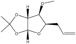 (3aR,5R,6S,6aR)-5-allyl-6-methoxy-2,2-dimethyltetrahydrofuro...