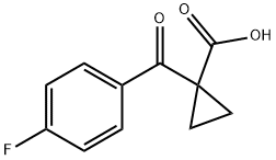 1-(4-fluorobenzoyl)cyclopropanecarboxylic acid