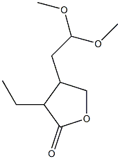 (2R,3R)-4-(2,2-dimethoxyethyl)-3-ethyl-dihydrofuran-2(3H)-one