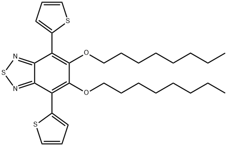 5,6-双(辛氧基)-4,7-二(噻吩-2-基)苯并[C][1,2,5]噻二唑