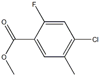 Methyl 4-chloro-2-fluoro-5-methylbenzoate