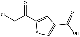 5-(2-chloroacetyl)thiophene-3-carboxylic acid