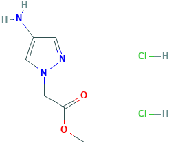 Methyl 2-(4-amino-1H-pyrazol-1-yl)acetate dihydrochloride