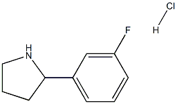 2-(3-氟苯基)-吡咯烷盐酸盐