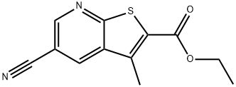 ethyl 5-cyano-3-methylthieno[2,3-b]pyridine-2-carboxylate