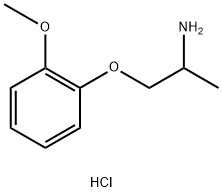 1-(2-aminopropoxy)-2-methoxybenzene hydrochloride