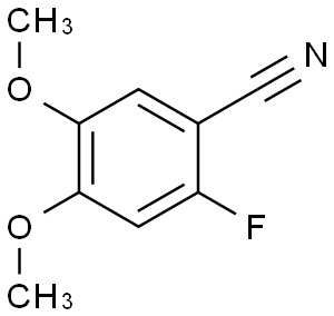 2-氟-4,5-二甲氧基苯腈