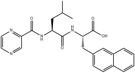 N-(2-Pyrazinylcarbonyl)-L-leucyl-3-(2-naphthyl)-L-alanine