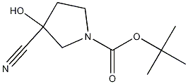 3-氰基-3-羟基吡咯烷-1-羧酸叔丁酯