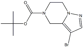 Pyrazolo[1,5-a]pyrazine-5(4H)-carboxylic acid, 3-bromo-6,7-dihydro-, 1,1-dimethylethyl ester