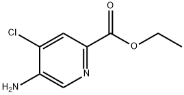 2-Pyridinecarboxylic acid, 5-amino-4-chloro-, ethyl ester