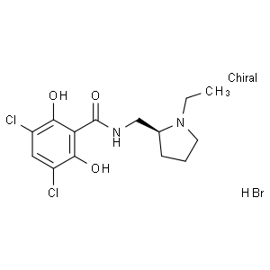 (S)-3,5-DICHLORO-N-[(1-ETHYL-2-PYRROLIDINYL)METHYL]-2,6-DIHYDROXY-BENZAMIDE