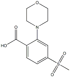 2-(4-吗啉基)-4-甲砜基苯甲酸