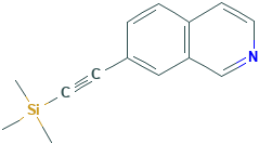 7-((Trimethylsilyl)ethynyl)isoquinoline