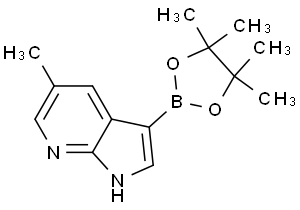 5-Methyl-3-(4,4,5,5-tetramethyl-1,3,2-dioxaborolan-2-yl)-1H-pyrrolo[2,3-b]pyridine