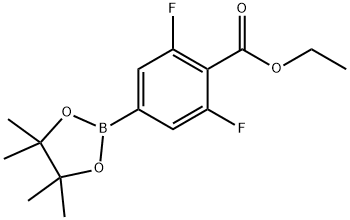 Ethyl 2,6-difluoro-4-(4,4,5,5-tetramethyl-1,3,2-dioxaborolan-2-yl)benzoate