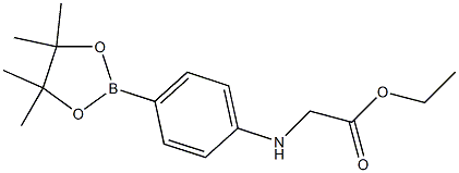 ethyl 2-(4-(4,4,5,5-tetramethyl-1,3,2-dioxaborolan-2-yl)phenylamino)acetate