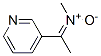 Methanamine, N-[1-(3-pyridinyl)ethylidene]-, N-oxide (9CI)