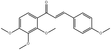 (E)-3-(4-methoxyphenyl)-1-(2,3,4-trimethoxyphenyl)prop-2-en-1-one