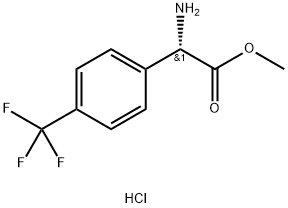 (S)-2-氨基-2-(4-(三氟甲基)苯基)乙酸甲酯盐酸盐