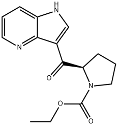 (R)-ethyl 2-(1H-pyrrolo[3,2-b]pyridine-3-carbonyl)pyrrolidine-1-carboxylate