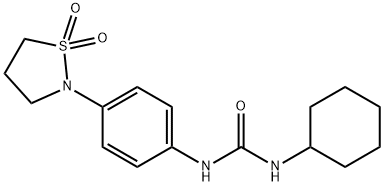 3-环己基-1-[4-(1,1-二氧代-1Λ6,2-噻唑烷-2-基)苯基]脲