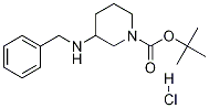 3-BENZYLAMINO-PIPERIDINE-1-CARBOXYLIC ACID TERT-BUTYL ESTER-HCl