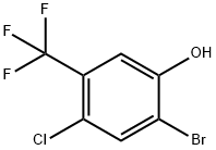 2-溴-4-氯-5-三氟甲基苯酚