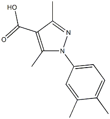 1-(3,4-Dimethylphenyl)-3,5-dimethyl-1H-pyrazole-4-carboxylic acid