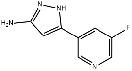 5-(5-Fluoro-pyridin-3-yl)-2H-pyrazol-3-ylamine