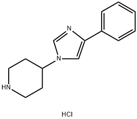 4-(4-phenyl-1H-imidazol-1-yl)piperidinedihydrochloride