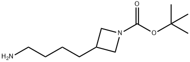 1-Azetidinecarboxylic acid, 3-(4-aminobutyl)-, 1,1-dimethylethyl ester