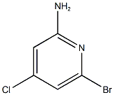 6-溴-4-氯吡啶-2-胺