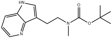 tert-butyl methyl[2-(1H-pyrrolo[3,2-b]pyridin-3-yl)ethyl]carbamate