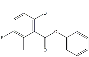 phenyl 3-fluoro-6-methoxy-2-methylbenzoate