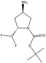 叔-丁基 (2S,4R)-4-氨基-2-(二氟甲基)吡咯烷-1-甲酸基酯