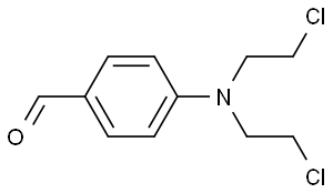 4-[Bis(-chloroethyl)amino]benzaldehyde