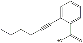 ortho-(hex-1-ynyl)benzoic acid